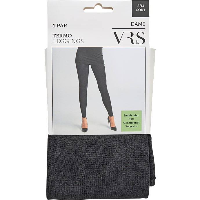 VRS woman termo leggings str. L/XL sort