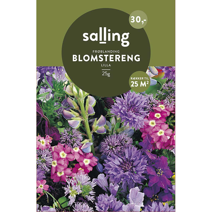 Salling frøblanding Blomstereng lilla