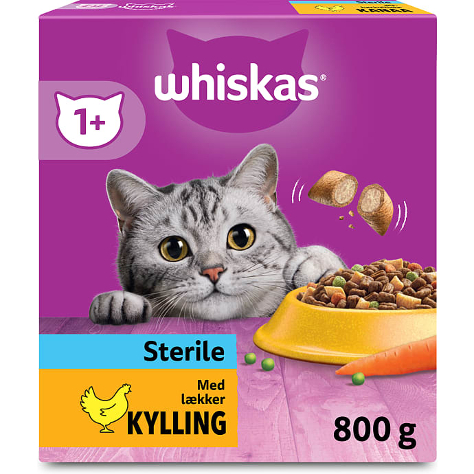 Whiskas Tørfoder med Kylling