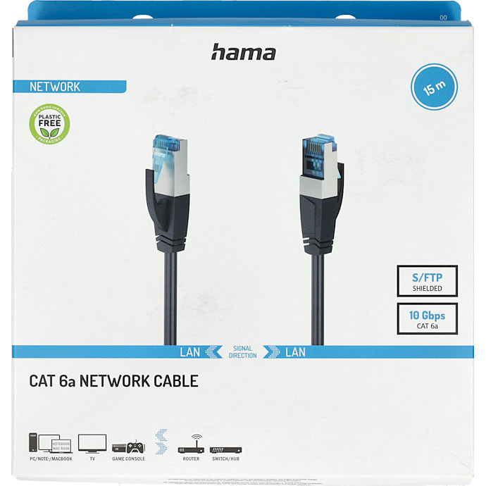 HAMA Network CAT6 S/FTP 15 m