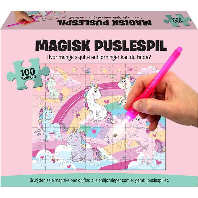 1conzept, Magisk puslespil Unicorn – produktbillede