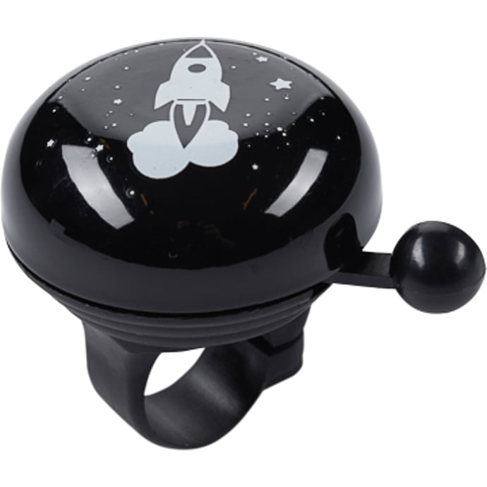 321 Go! ringeklokke sort med rumskib