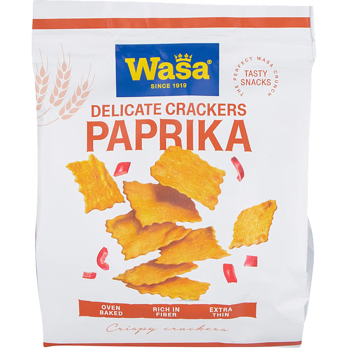 Crackers m. paprika smag