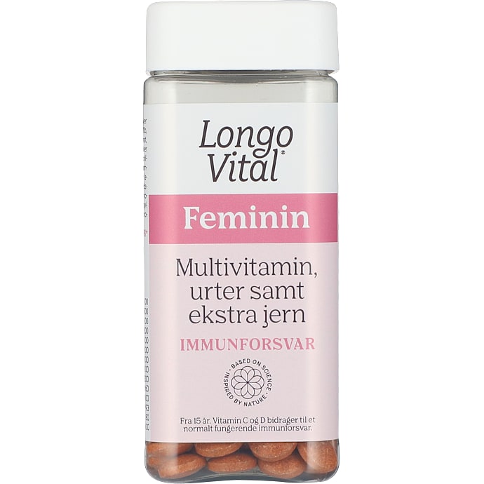 Longo Vital Feminin Multivitamin 180 stk