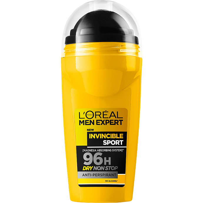 Invincible Sport roll-on deodorant