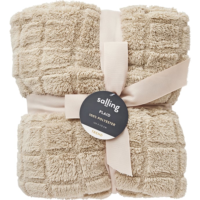 Salling Trend Soft plaid sand