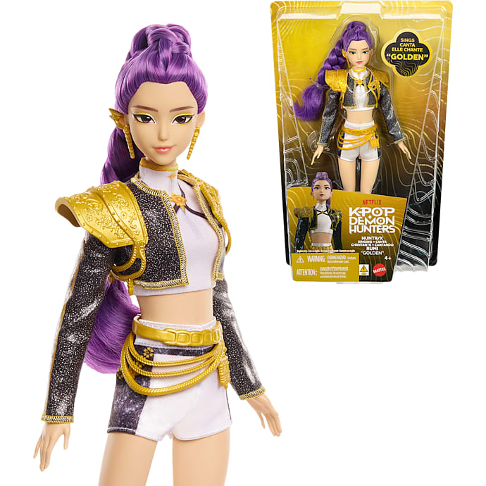Mattel KPop Demon Hunters syngende Rumi 32 cm