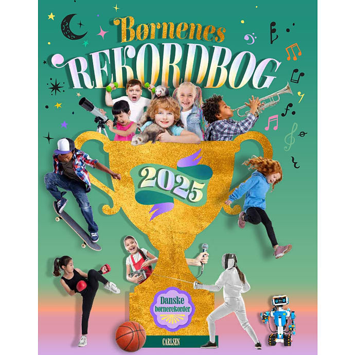 Carlsen Børnenes Rekordbog 2025