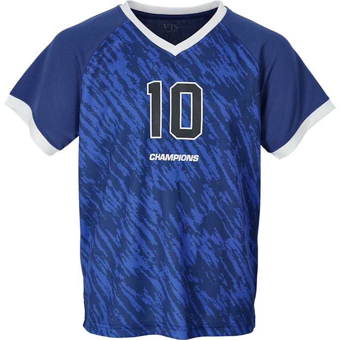 VRS børne T-shirt str. 134/140 - blå
