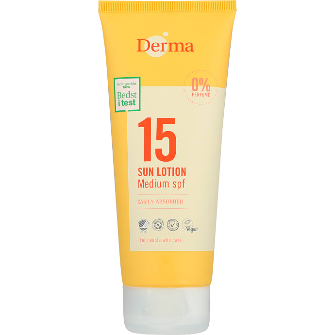 Derma Solcreme SPF15 Parfumefri