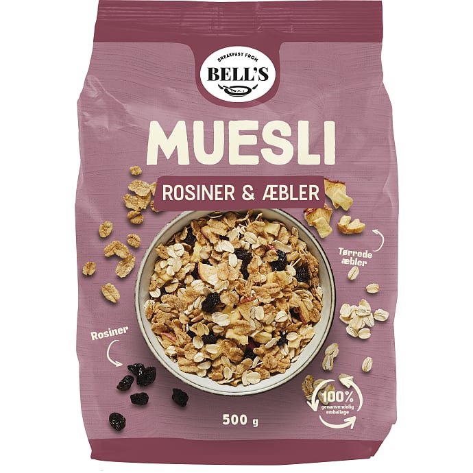 BFB Müsli med Rosiner og Æble