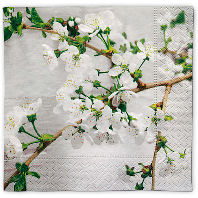Mønstrede Servietter 33x33 cm