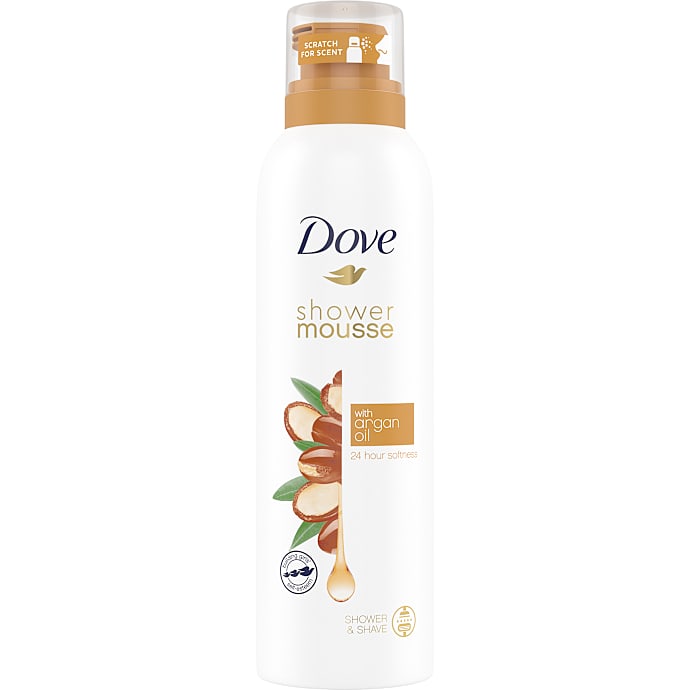 Shower mousse m. arganolie