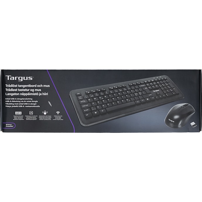 Targus Trådløst keyboard og mus