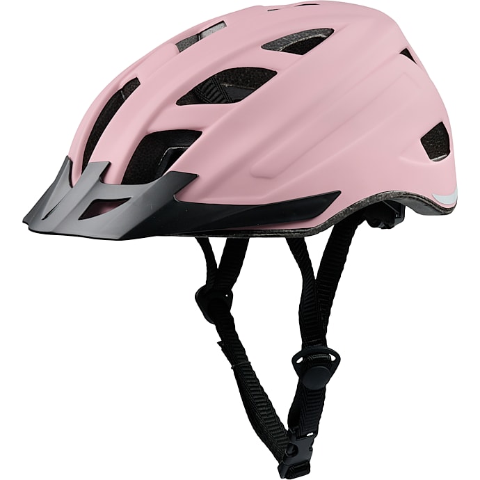 SCO Urban Cykelhjelm med lys - Rosa