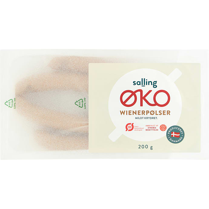 Salling ØKO Wienerpølser 85% kød