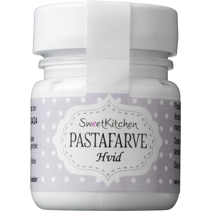 Pastafarve hvid