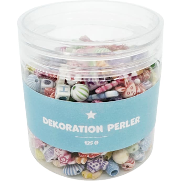 Dekorationsperler - mix