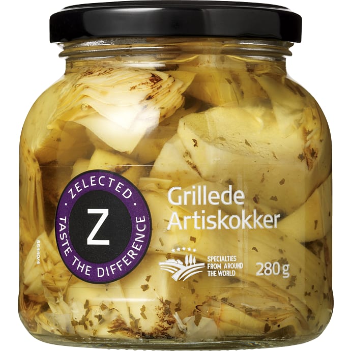 Grillede artiskokker