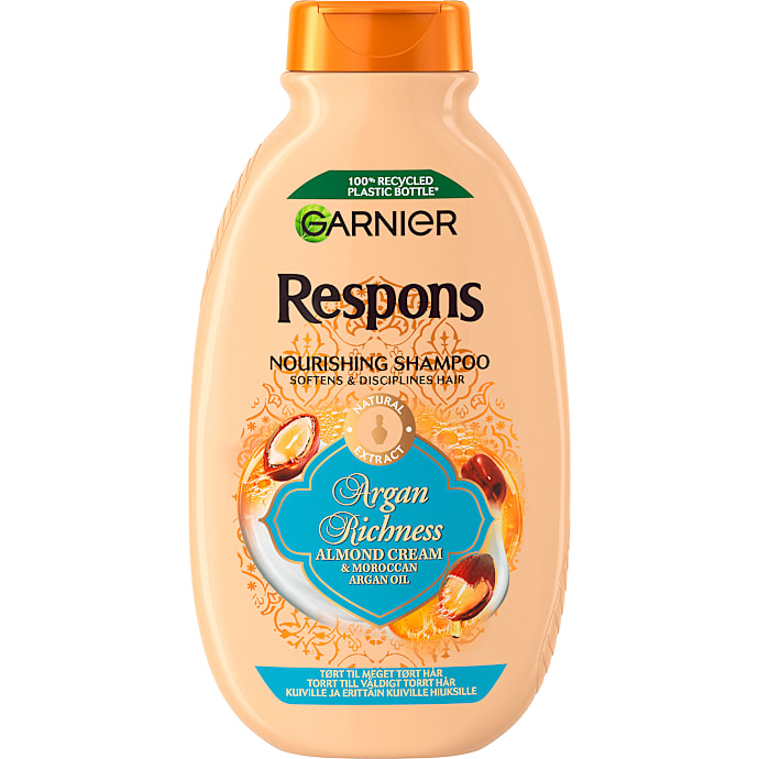 Nourishing shampoo m. mandelcreme og arganolie tørt hår