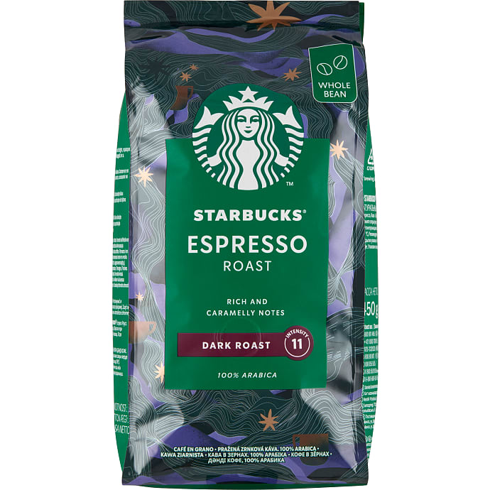 Starbucks Espresso Roast hele bønner 450 g