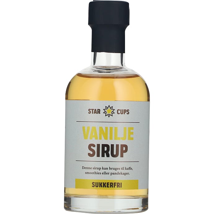 Vaniljesirup sukkerfri