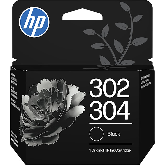 HP 302/304 blækpatron - sort