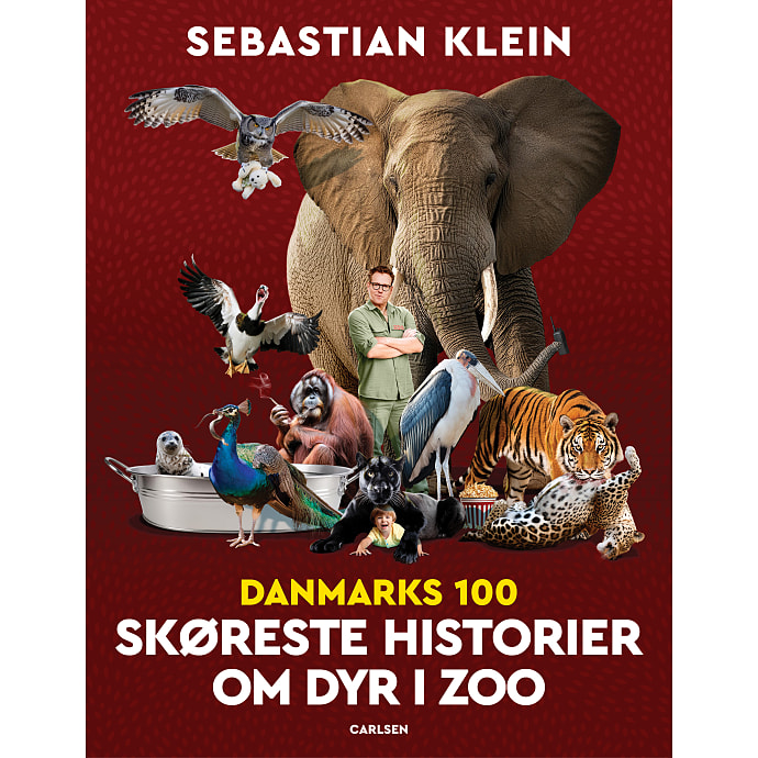 Carlsen Danmarks 100 Skøreste Historier om Dyr i Zoo