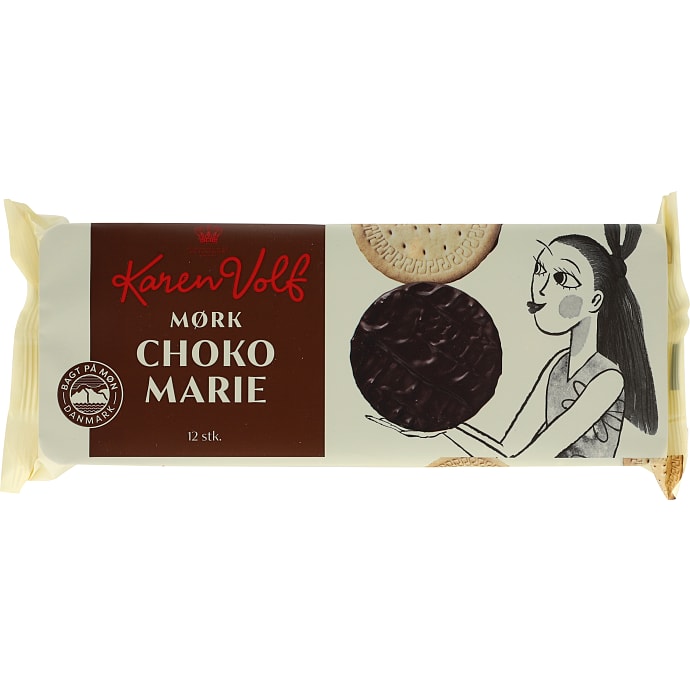 Kiks m. mørk chokolade