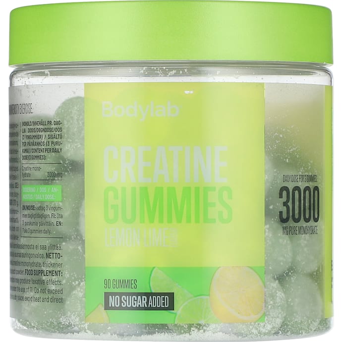 Bodylab Kreatinvingummier Lemon- og Limesmag