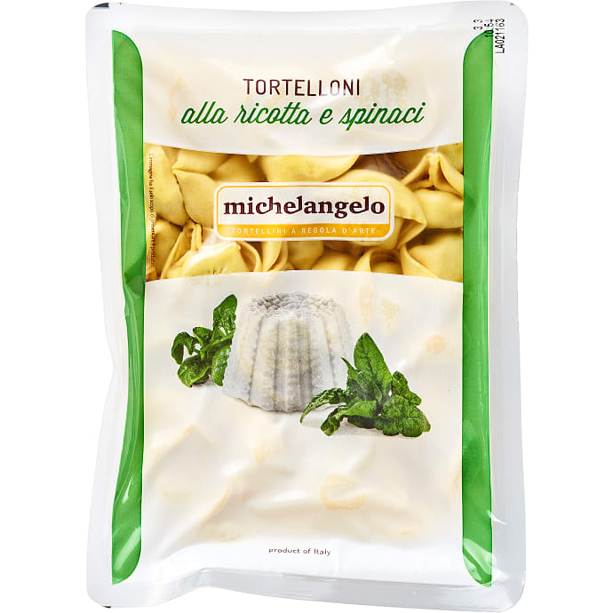 Michelangelo Tortelloni m. ricotta og spinat