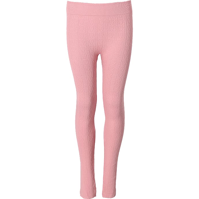 VRS børne termo leggings str. 134/140 - rosa