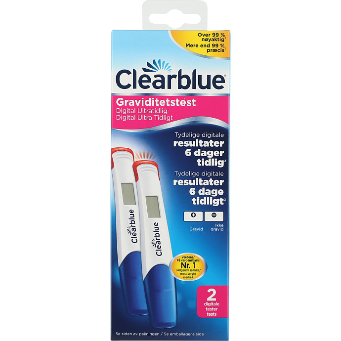 Clearblue Tidlig graviditetstest