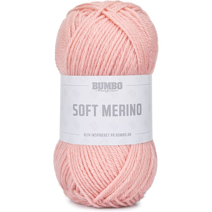BUMBO Soft Merino Uldgarn - Lyserød 122