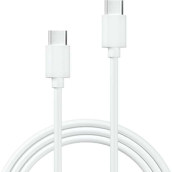 X2O Basic 60W USB-C/C-kabel Hvid