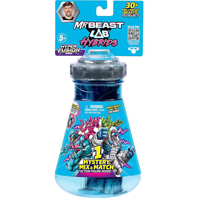 Mrbeast lab hybrid figur - flere varianter - assorteret