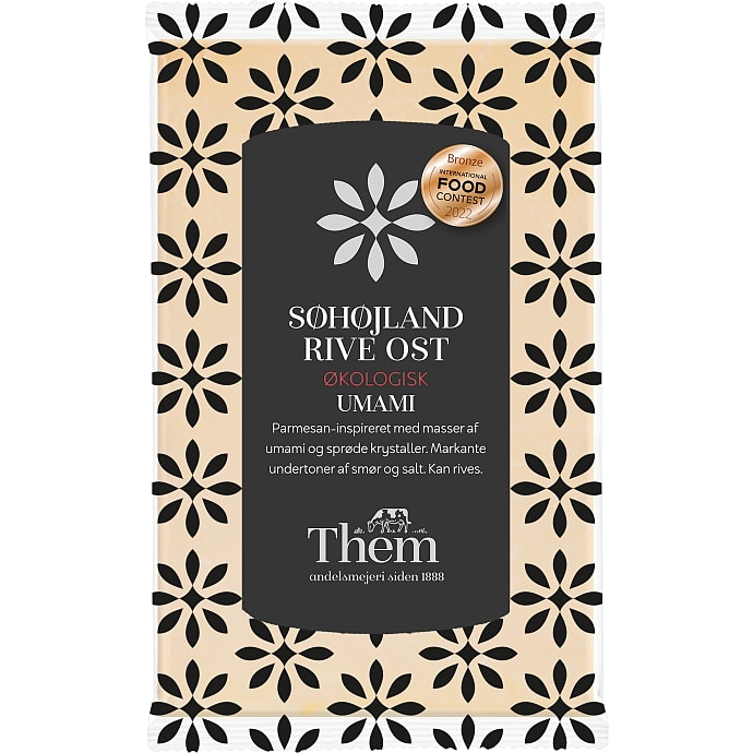Fast ost m. umami lagret 48+ øko