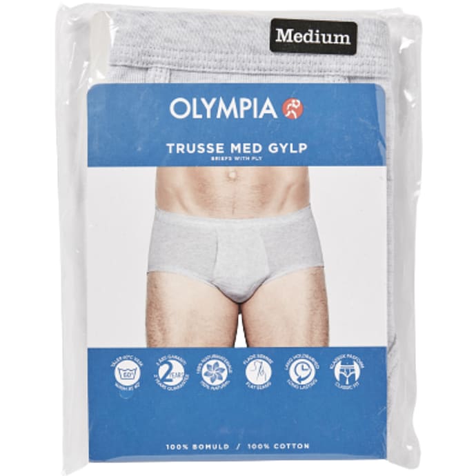 Olympia Herre Trusse Str. 2XL Grå