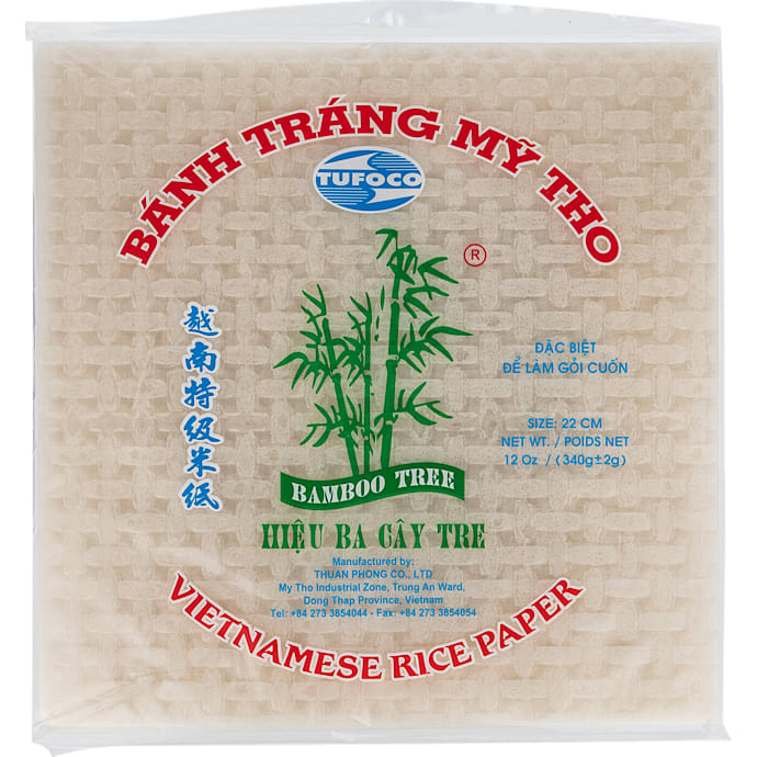 Rispapir firkantet – produktbillede