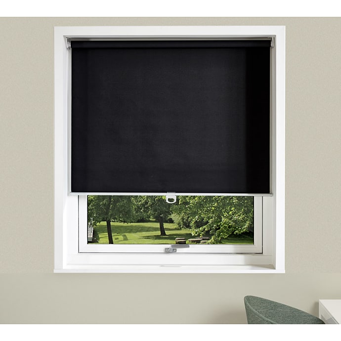 DEBEL Soft Roll Rullegardin Sort 120x175