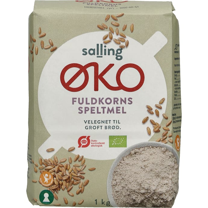 Fuldkornsspeltmel øko