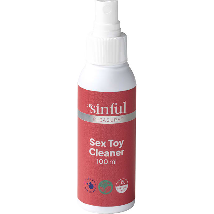 Sinful Clean rens til sexlegetøj 100 ml