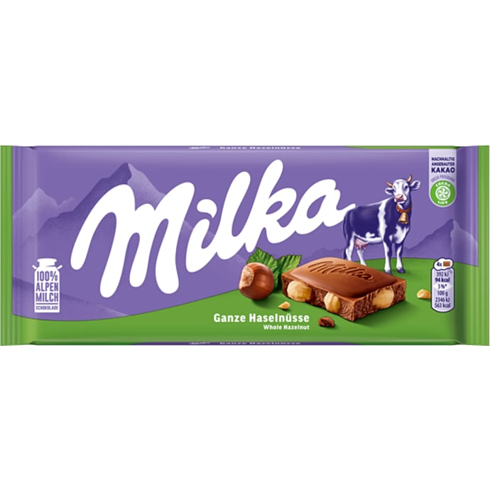 Mælkechokolade m. hasselnødder