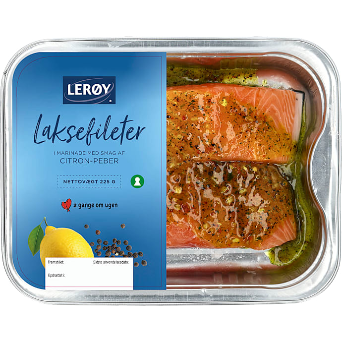 Lerøy Laks med citron-peber marinade