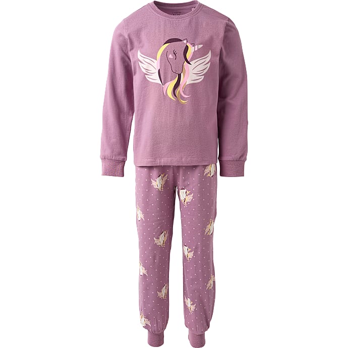 VRS Børne Pyjamas Str. 134/140 Lilla