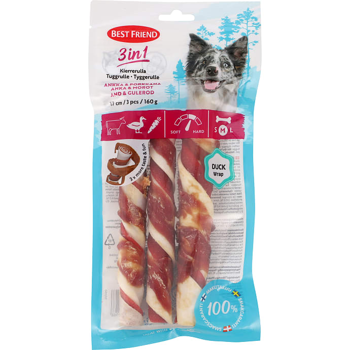 Best Friend Tyggeruller M and og gulerødder