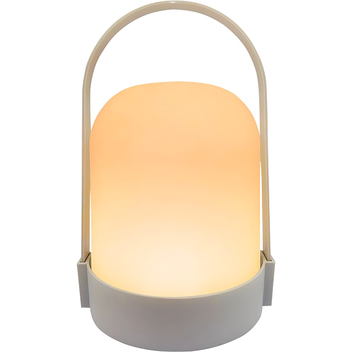 Salling LED Lanterne Hvid og Taupe