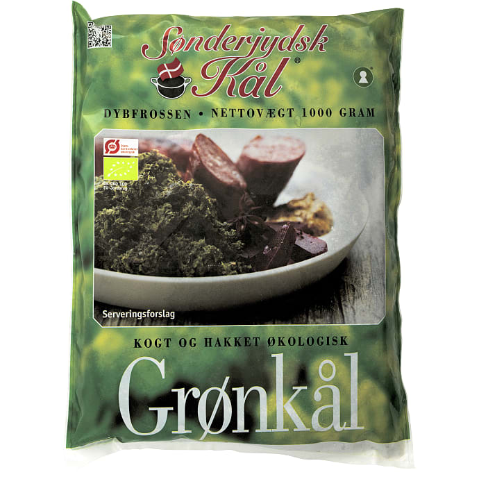 Hakket grønkål øko