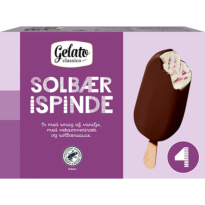 Gelato Classico Solbær Ispind