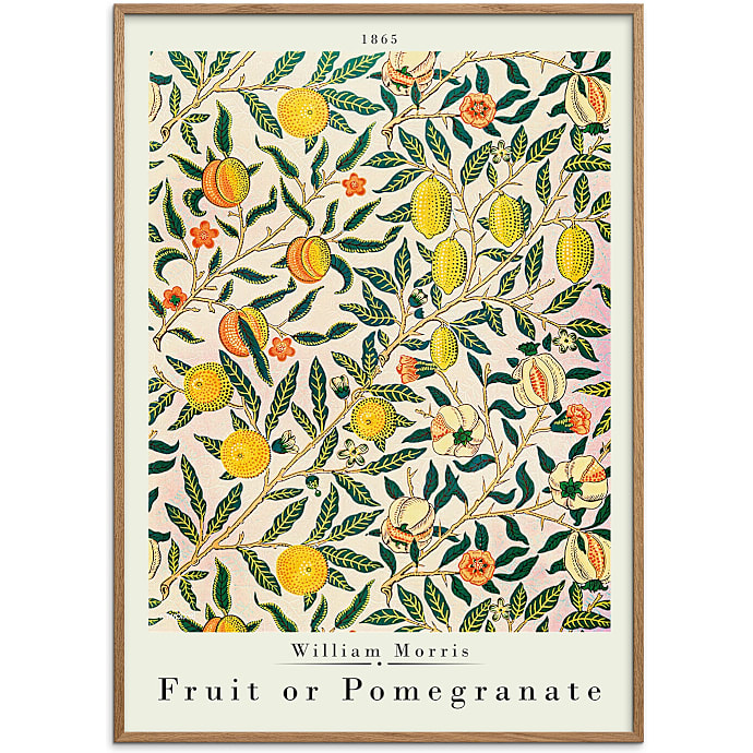 Citatplakat Fruit or pomegranate W. M.